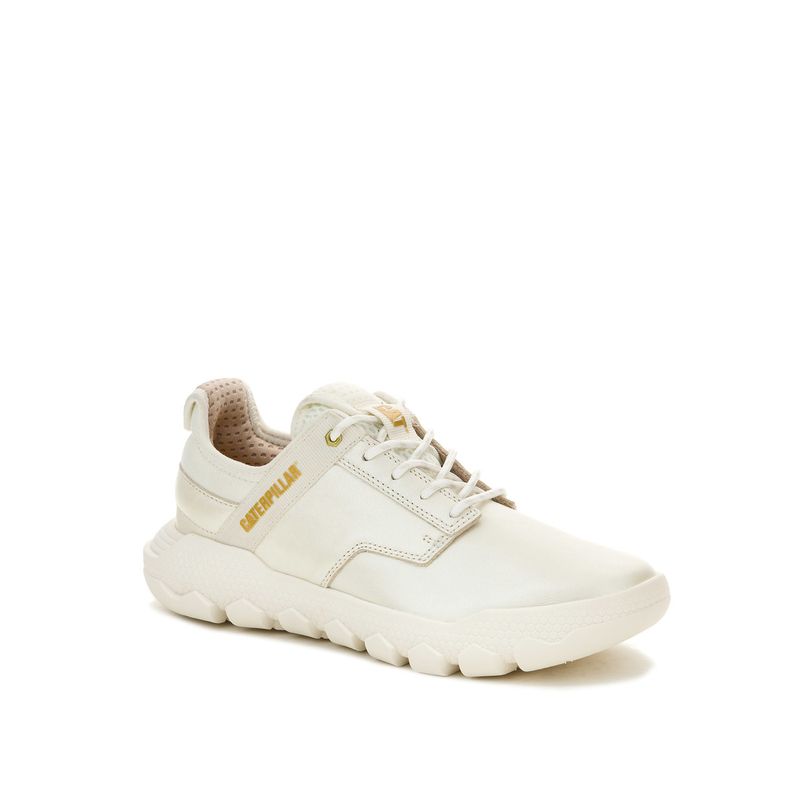 CAT - Zapatilla Cuero Mujer Hex Lite Blanco CAT
