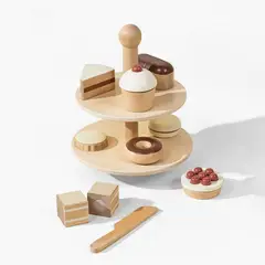 FORM DESIGN - Set de Pasteles Infantil de Madera Multicolor Form
