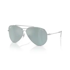 RAY BAN - Lentes de Sol Aviator Reverse x Lenny Kravitz Plateado Ray-Ban.