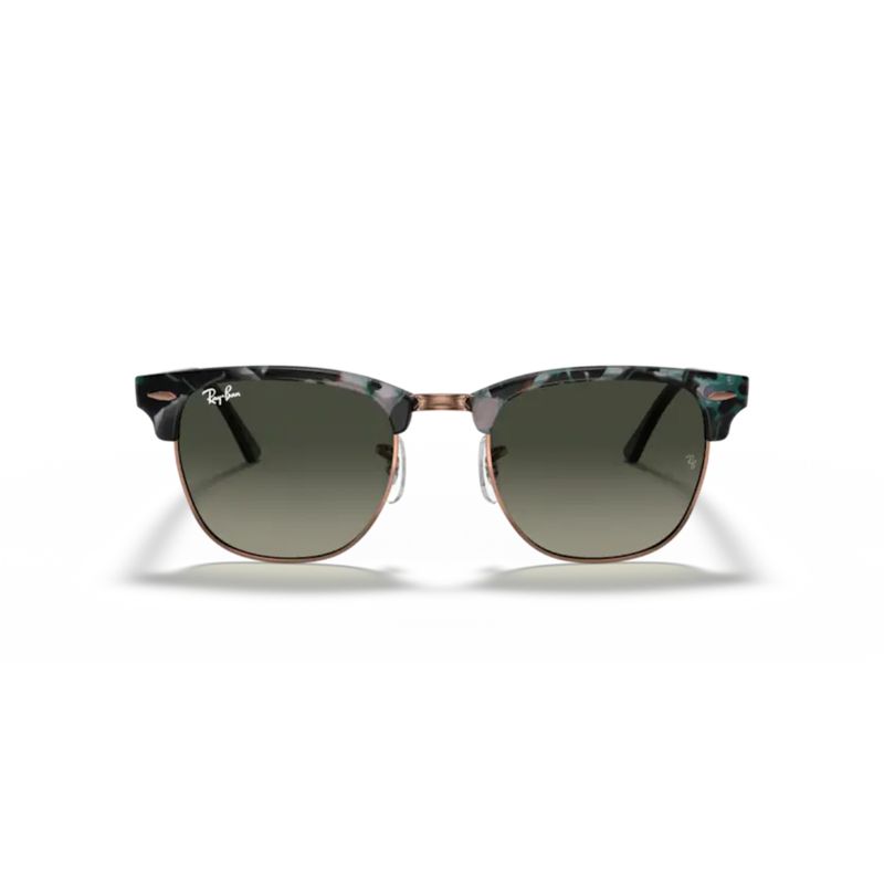 RAY BAN - Lentes de Sol Clubmaster Havana Verde Ray-Ban