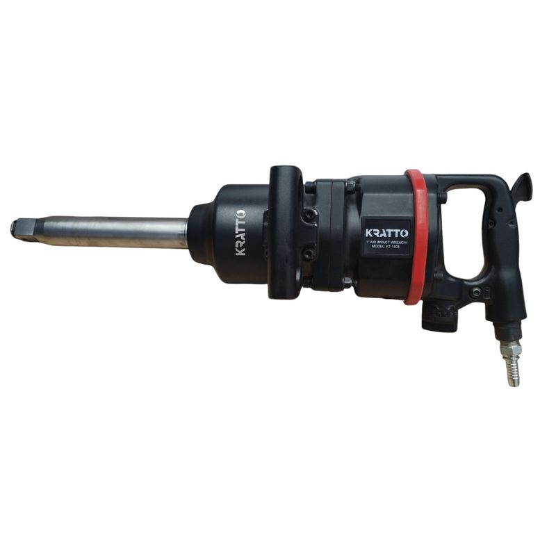KRATTO - Llave de impacto de 1" - 3900 Nm 3500 RPM  Vastago Largo- KRATTO