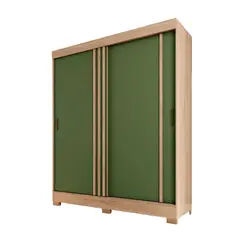 HOME MOBILI - Closet Lira VerdeCafé 2P 2C