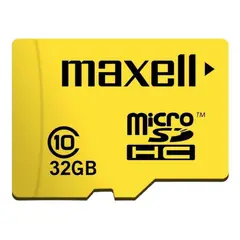 GEN - Tarjeta Memoria 32gb Micro Sd Maxell Original + Adaptador Sd