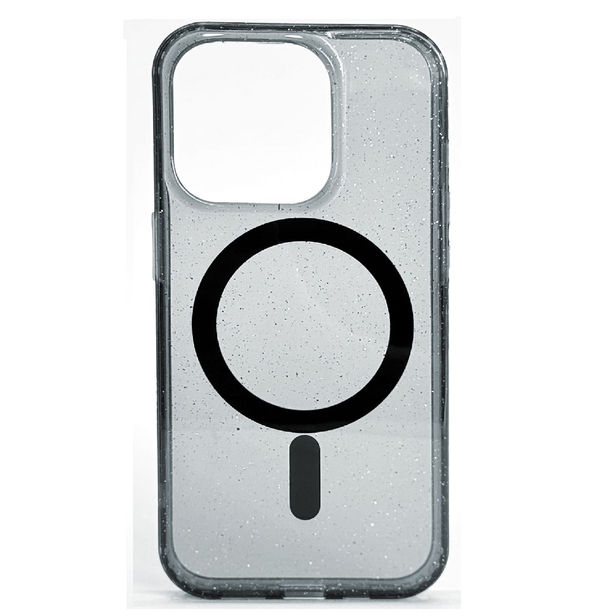 GENERICO - Carcasa Negro iPhone 16 Pro Magsafe Antibacterial Mata 99%