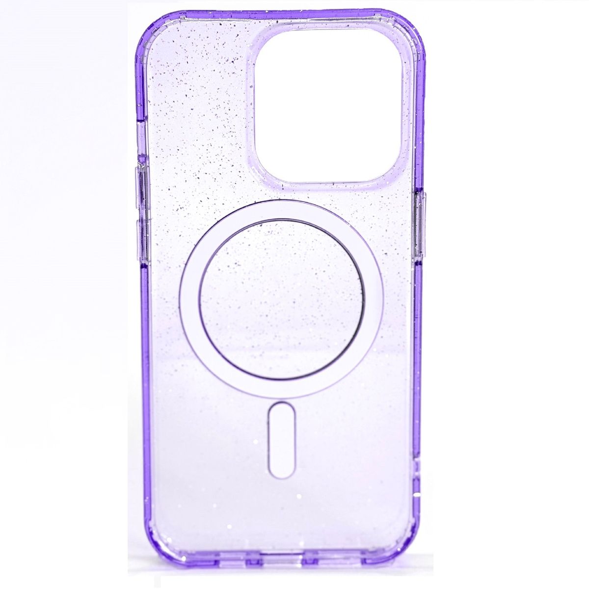 GENERICO - Carcasa Morado iPhone 16 Pro Magsafe Antibacterial Mata 99%