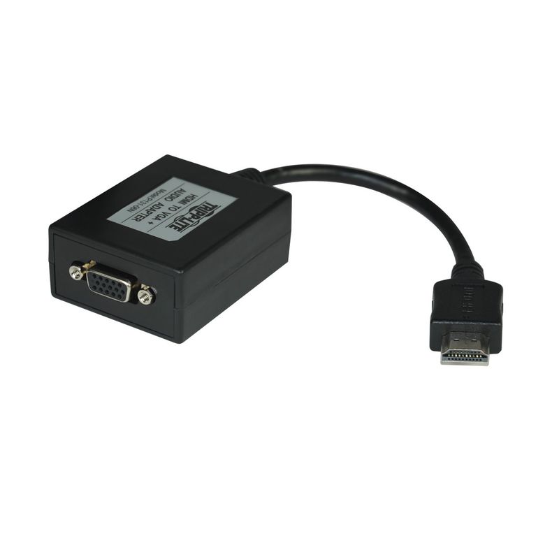 TRIPP LITE - Tripp Lite Adaptador Hdmi A Vga Con Audio - Negro