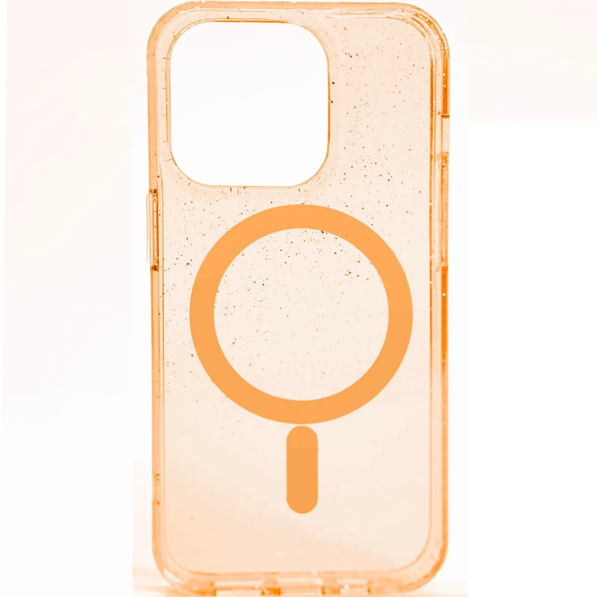 GENERICO - Carcasa Durazno iPhone 16 Pro Magsafe Antibacterial Mata 99%