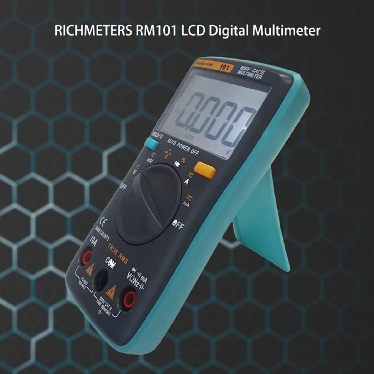 GENERICO - Tester multitester multimetro digital rm101