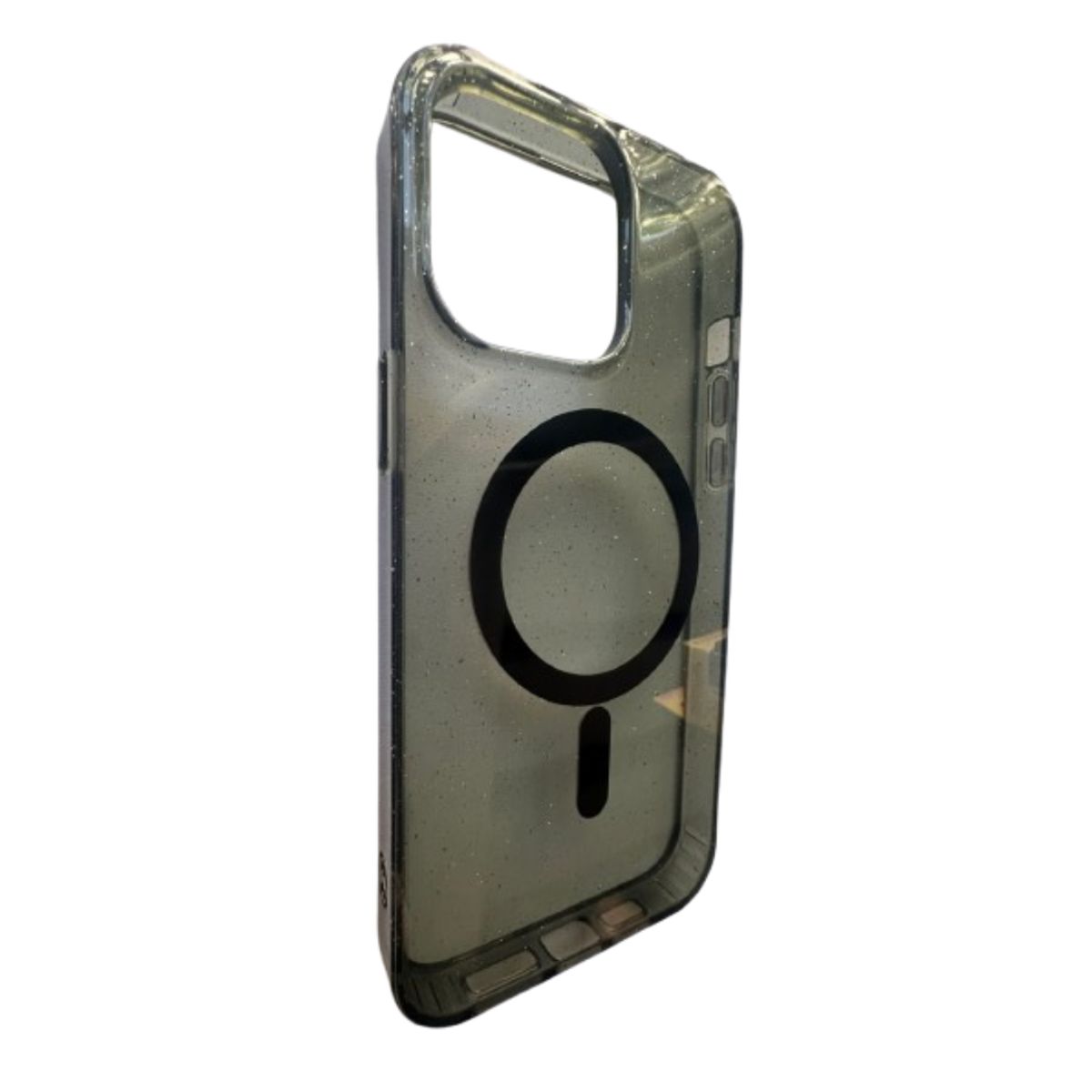 GENERICO - Carcasa Negro iPhone 16 Pro Max Magsafe Antibacterial Mata 99%