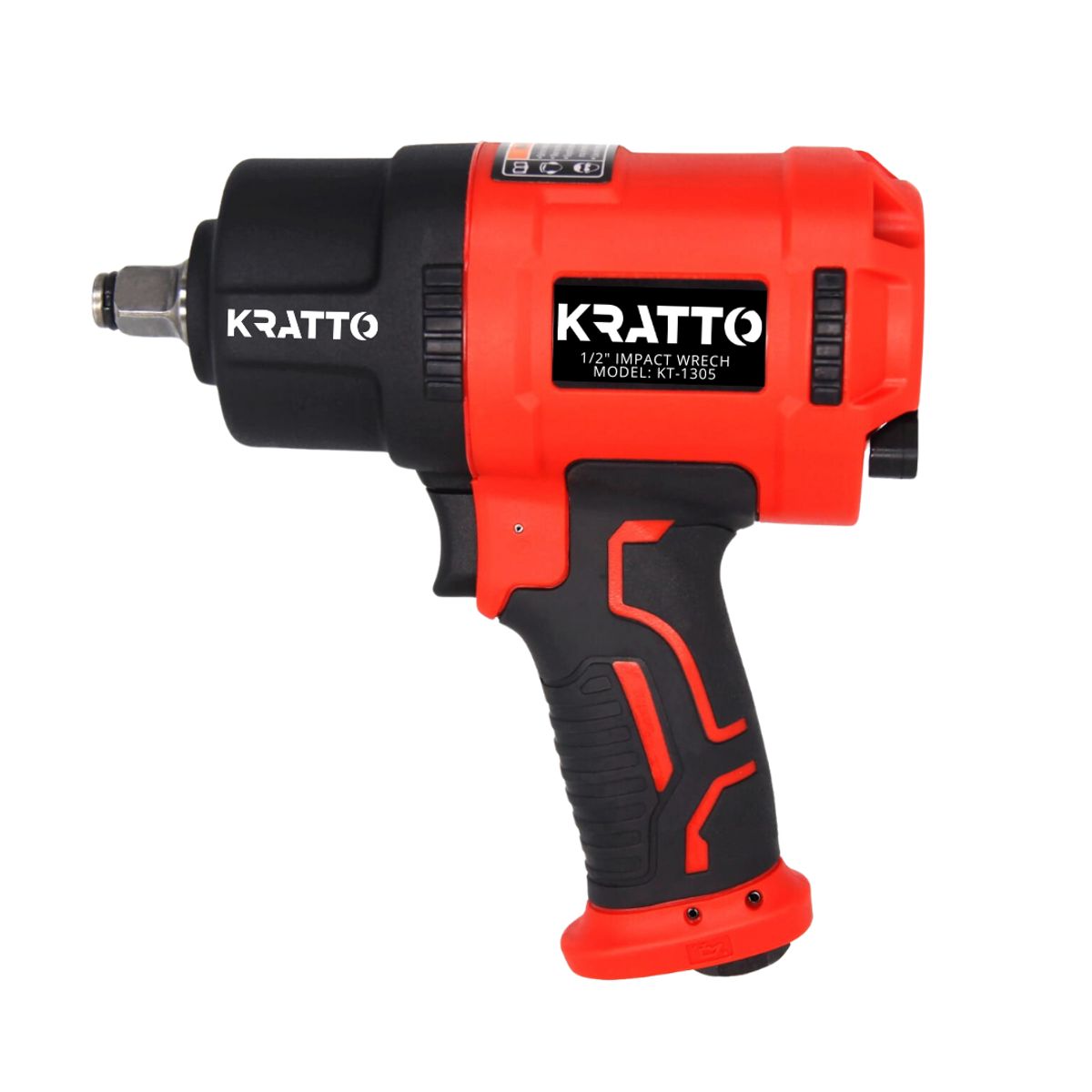 KRATTO - COMBO IMPACTO1: Llave de impacto de 1/2" - 1560 N.m + Mini Lubricador