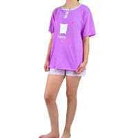 Pijama Mujer Verano Manga Corta y Short 497