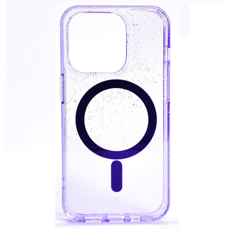 GENERICO - Carcasa Morado Galaxy A25 Magsafe Antibacterial Mata 99%