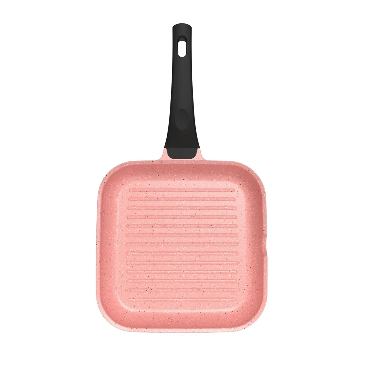 BOHLIER - Grill Antiadherente De 28cm Rosa Bohlier Aluminio Fundido