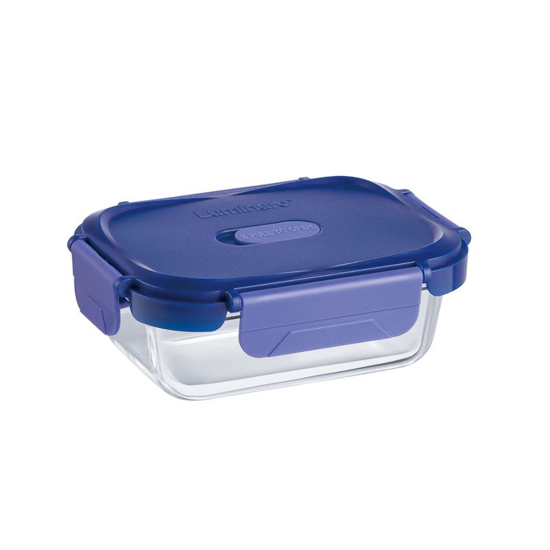 LUMINARC - Contenedor De Vidrio Hermético Rectangular 1520mL Luminarc
