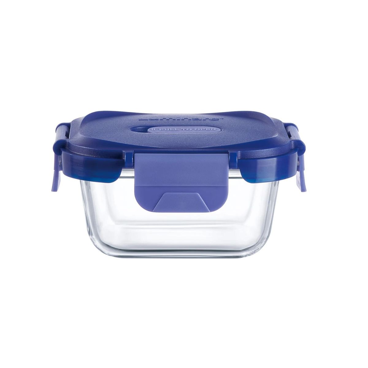 LUMINARC - Contenedor De Vidrio Hermético Cuadrado 320mL Luminarc