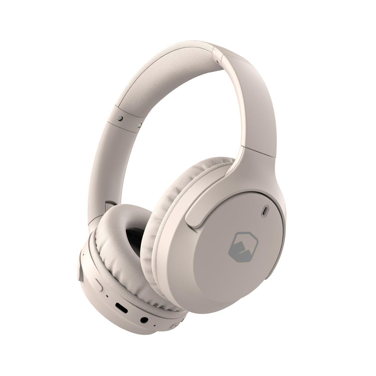 LHOTSE - Audifonos Bluetooth Inalambricos Over Ear WavePro - Beige