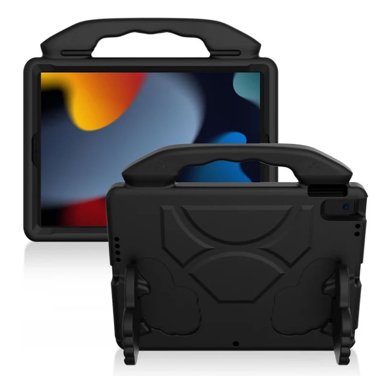 GENERICO - Carcasa Para iPad 10.2  7ma, 8va y 9na Generacion- Negro