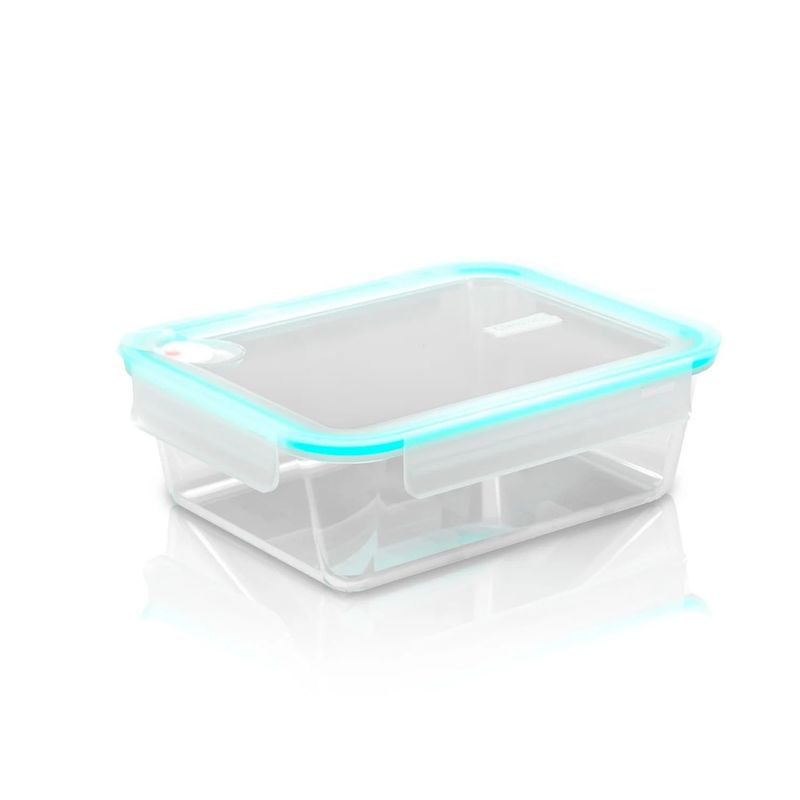 GLASSLOCK - Contenedor De Vidrio Hermetico Rectangular 400mL Glasslock