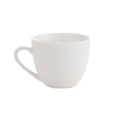 HALLEN - Taza De Te Redonda 260cc Porcelana Blanca