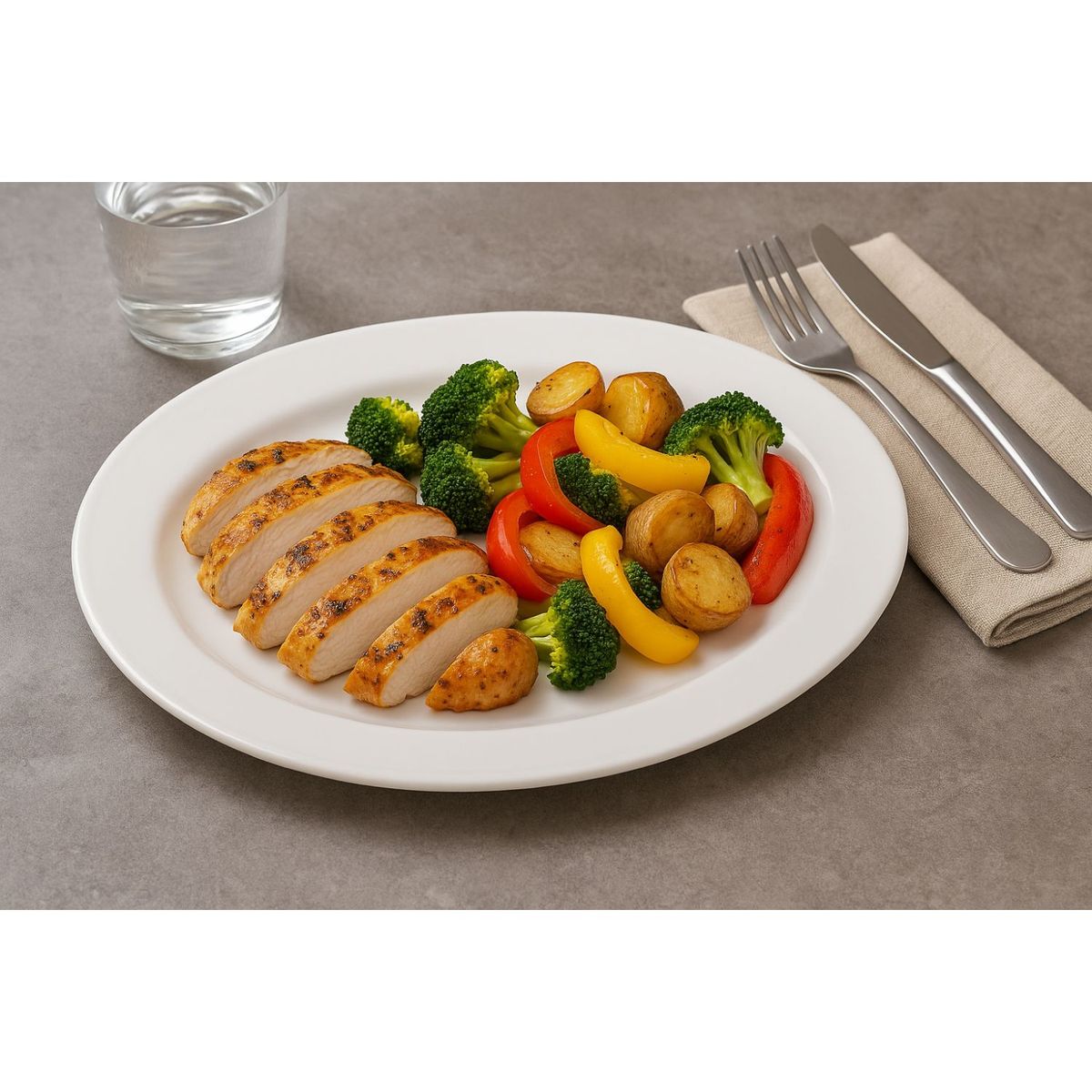 HALLEN - Plato Ovalado 30cm Porcelana Blanca Hallen