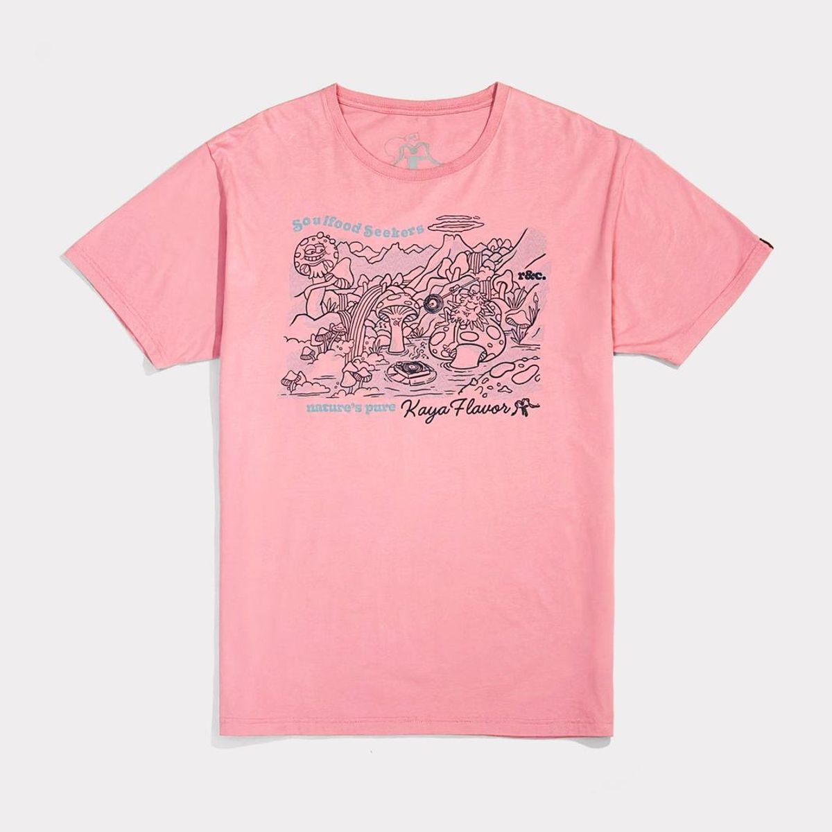 KAYA UNITE - Polera Hombre Flavor Light Pink