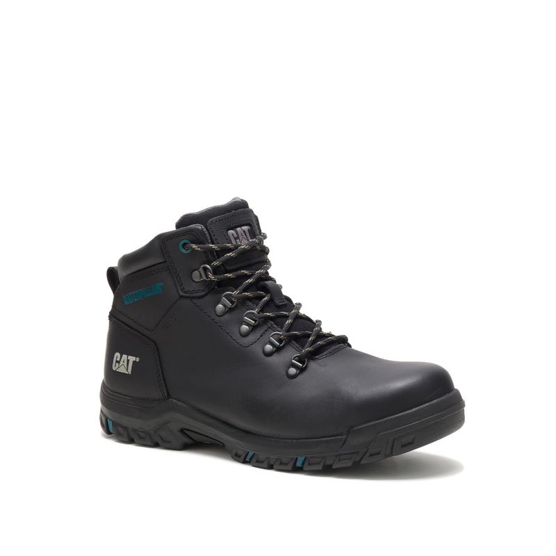CAT - Botín Industrial Mujer Mae ST Waterproof Negro CAT.