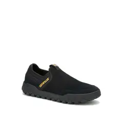 CAT - Zapatilla Slip On Gamuza Hombre Hex + Negro