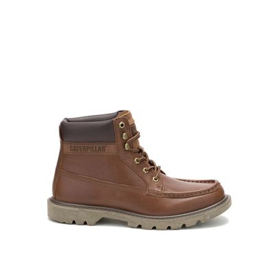 Imagen 2 del producto Botín Cuero Hombre Colorado Moc Toe Café