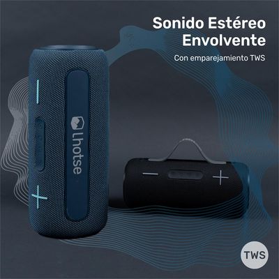Imagen 2 del producto Parlante Portátil Inalámbrico Bluetooth Journey - Azul Negro