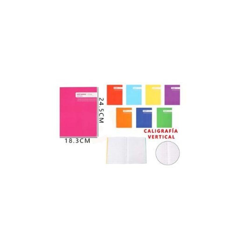GENERICO - Cuaderno Caligrafia Vertical 24 5 18 3 100 Hojas