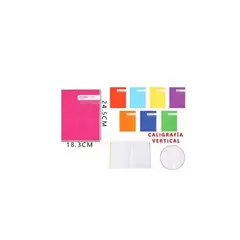 GENERICO - Cuaderno Caligrafia Vertical 24 5 18 3 100 Hojas