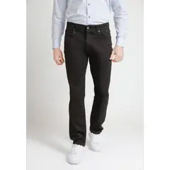 TRIAL - Jeans Hombre Casual Algodón Liso Slim Naze Negro