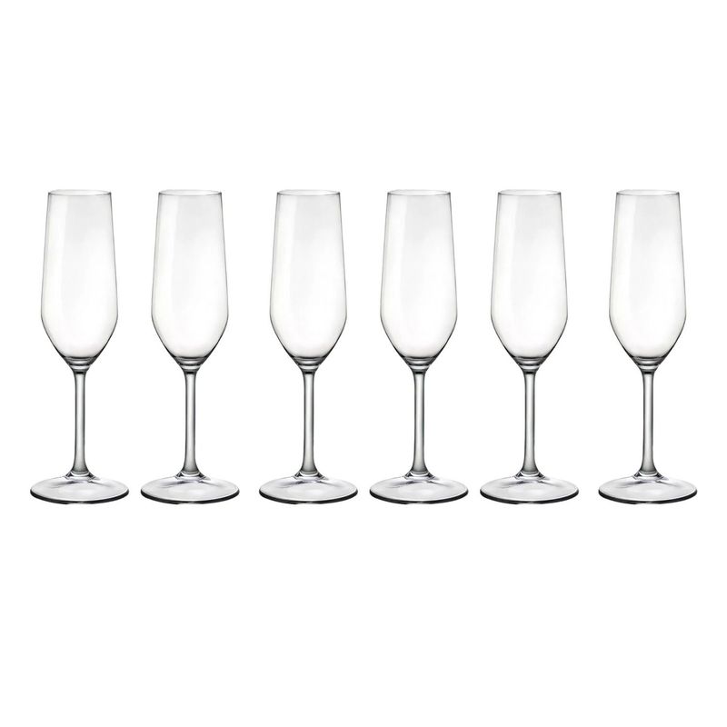 HAUSMANN - Set 6 Copas Flute Montepulciano Valley de 195ml Hausmann