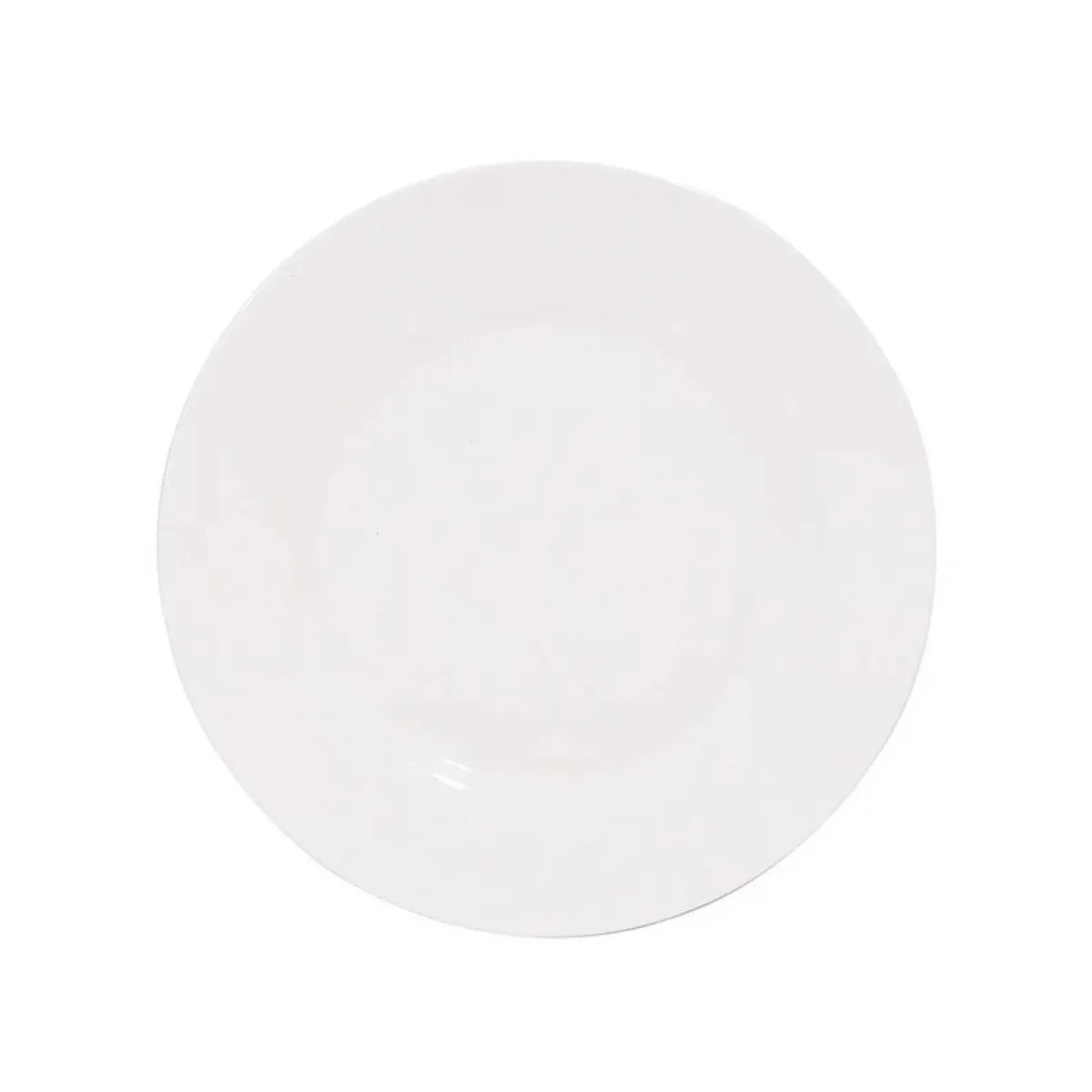 HALLEN - Plato Comida Coupe 25cm Porcelana Blanca Hallen