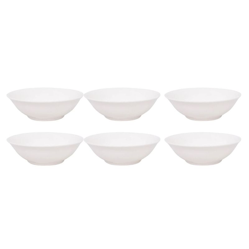 HALLEN - Ensaladera 255cm Porcelana Blanca Resistente Hallen