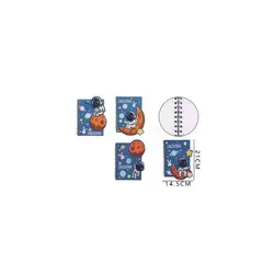 GENERICO - Libreta Astronauta 60 Hojas 21 14 5 Cm