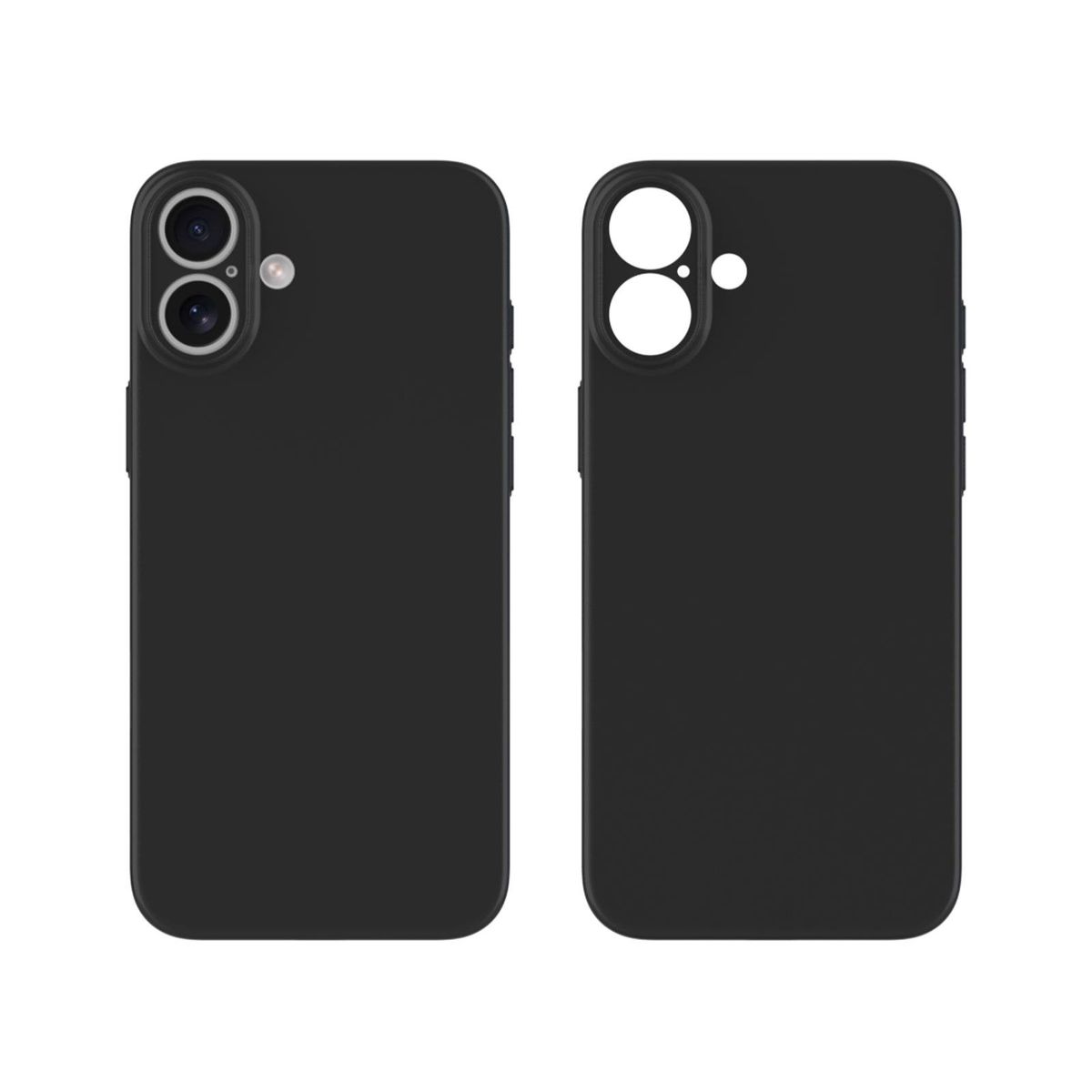 GENERICO - Carcasa Negro Mate iPhone 16 Pro Max Antibacterial Mata 99%