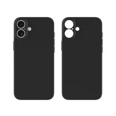 GENERICO - Carcasa Negro Mate iPhone 16 Pro Max Antibacterial Mata 99%