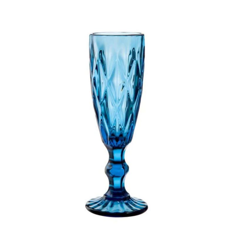 ALLEGRA - Copa Flute Diamonds Purple de 180ml Cocteleria Menaje Allegra
