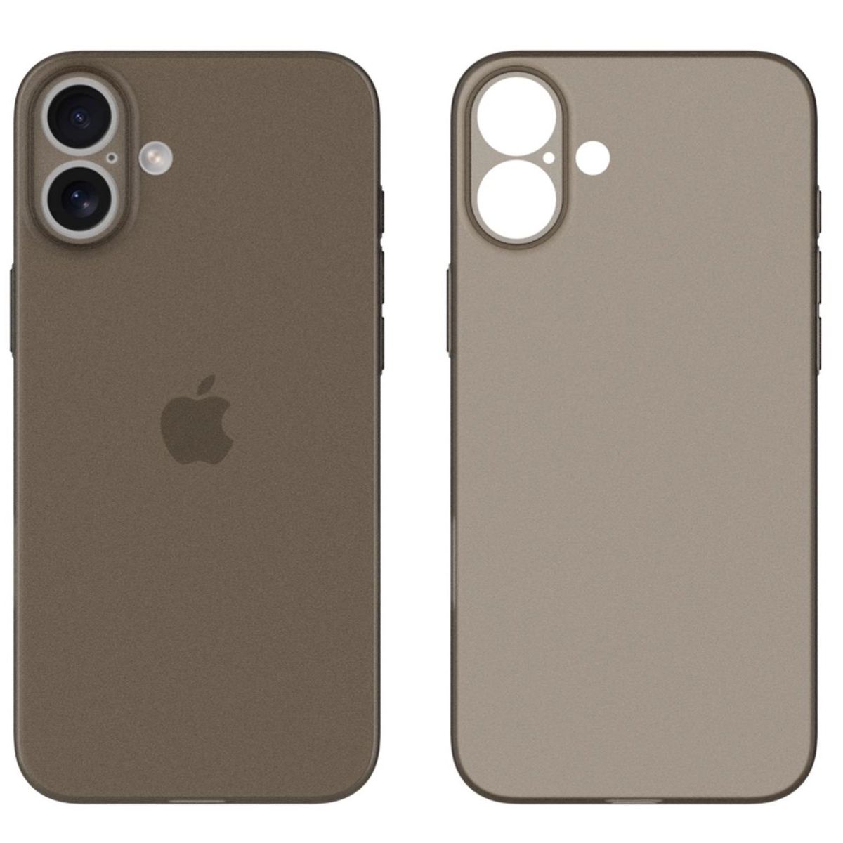 GENERICO - Carcasa Negro Opaco Mate iPhone 16 Pro Max Antibacterial Mata 99%