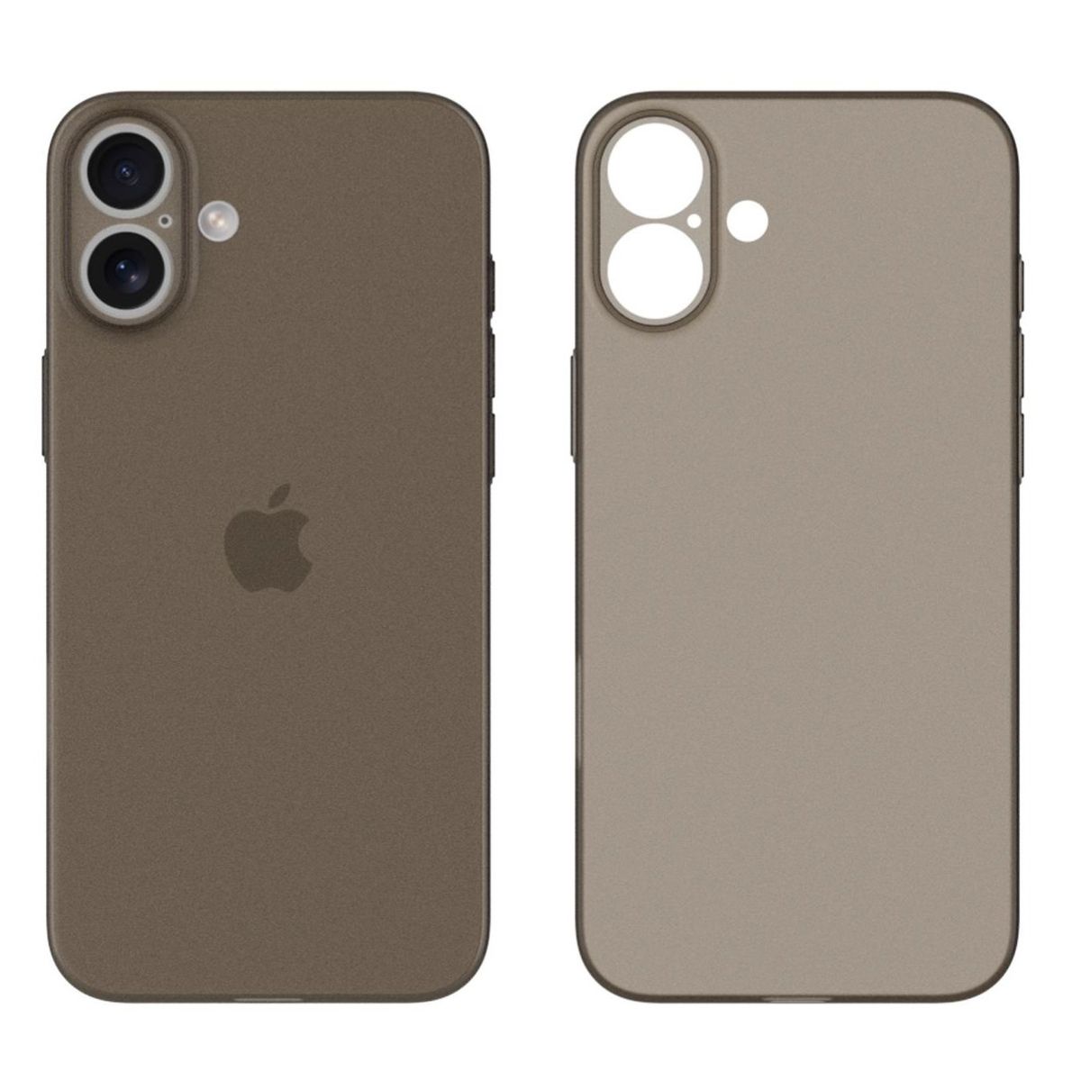 GENERICO - Carcasa Negro Opaco Mate iPhone 16 Pro Max Antibacterial Mata 99%
