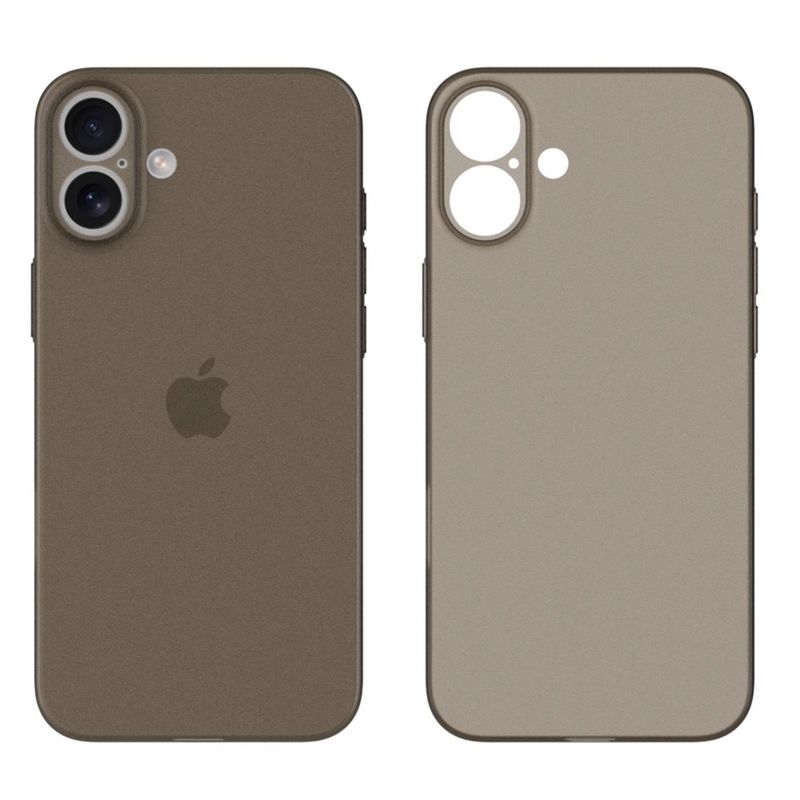 GENERICO - Carcasa Negro Opaco Mate iPhone 16 Pro Max Antibacterial Mata 99%