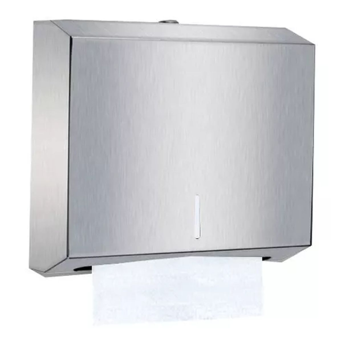 NOBRE - Dispensador De Papel Interfoliado Acero Diseño Liso Corto