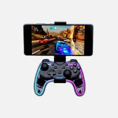 TECMASTER - GAMEPAD RGB BT MULTICONSOLAS Y PLATAFORMAS TM-400512