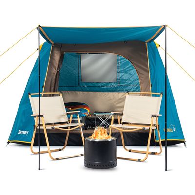 Imagen 2 del producto Carpa Camping Dolomites 4, 4 personas techo largo 3000 mm