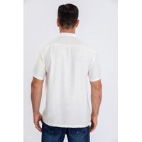 Camisa Verano Manga Corta Hombre Cuello Mao Casual Fashion 153