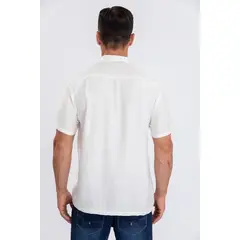 MPROPIA - Camisa Verano Manga Corta Hombre Cuello Mao Casual Fashion 153