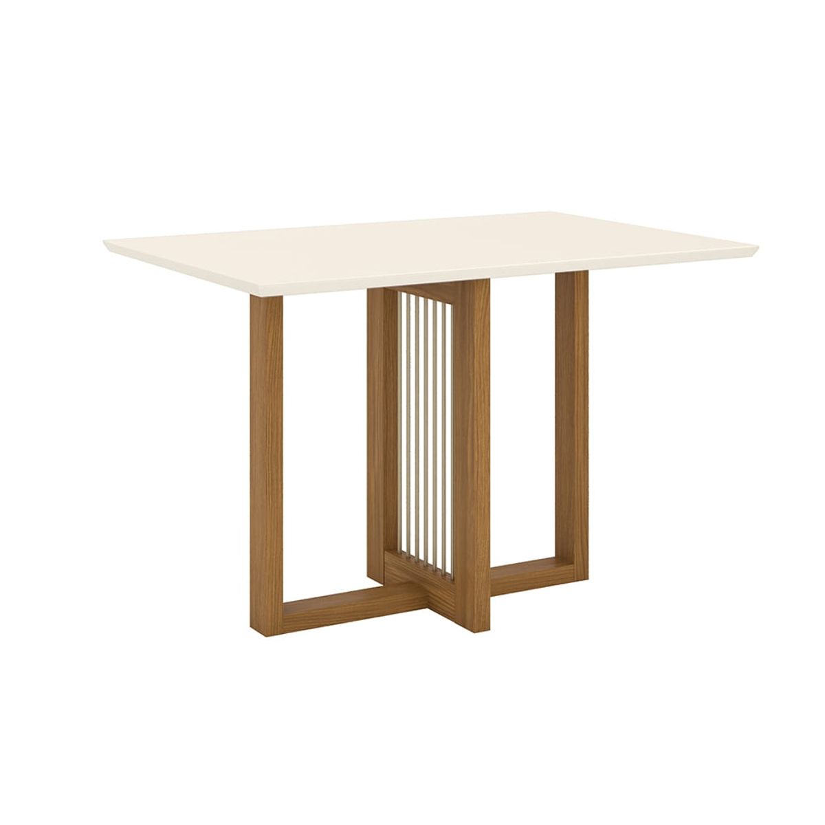 HOME MOBILI - Juego Comedor 4 Sillas Eden Off white…
