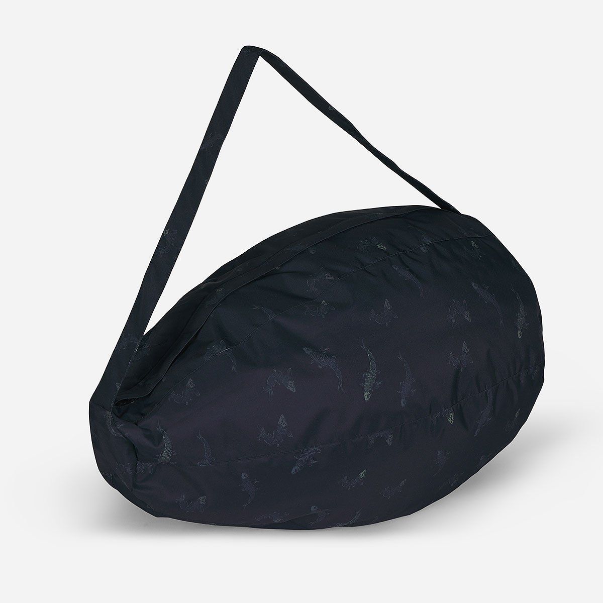 ROSEN - Cojín Sandbag Outdoor Pez Froens Azul Oscuro