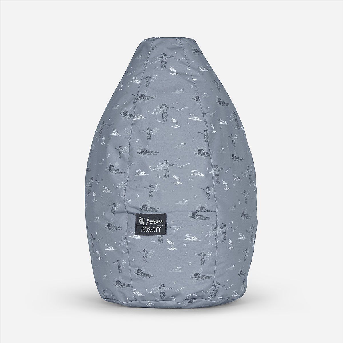 ROSEN - Cojín Sandbag Outdoor Luau Froens Celeste